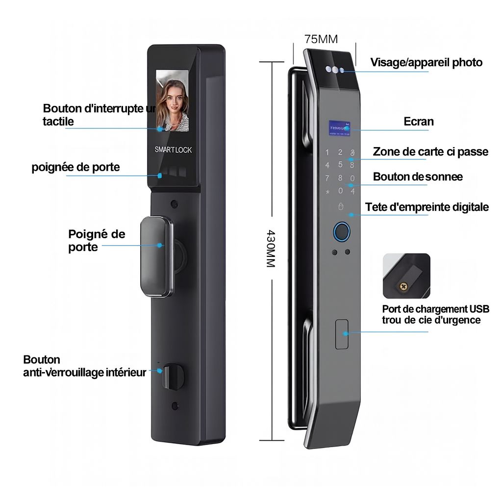 Serrure Intelligente WisHome